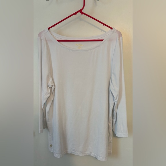 Lilly Pulitzer Halee 3/4-Sleeve Top - Picture 1 of 1